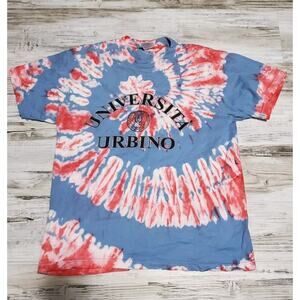 University Of Urbino Shirt Size Medium Tye Dyed Italy France
